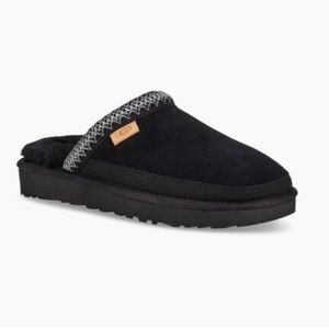 UGG Tasman Men’s Black Slip-on Backless Slippers Size 10